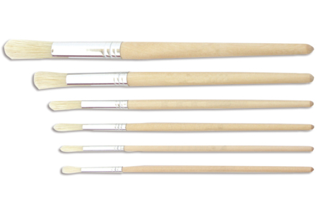 Round Brush Set - 6 Pieces - 0 - Brushes - 10doigts.com - Brushes – 10doigts.fr
