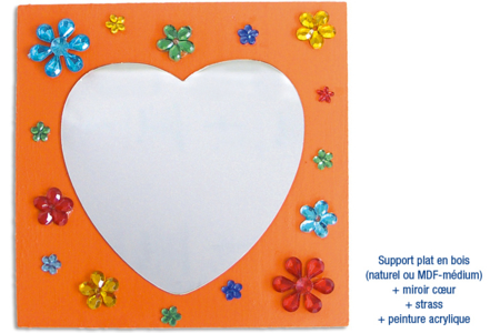 Medium Density Fiberboard (MDF) Trays - 18 - Mosaic Supports - 10doigts.com - Mosaic Supports – 10doigts.fr