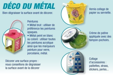 Mini Metal Bucket - 11 - Metal Supports - 10doigts.com - Metal Supports – 10doigts.fr