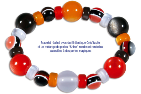 Round "Shine" Beads - 25 Beads - 11 - Acrylic Beads - 10doigts.com - Acrylic Beads – 10doigts.fr