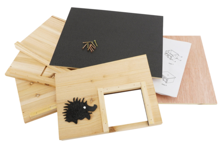 refugio cabaña erizo para montar - Jardinería niños – 10doigts.fr