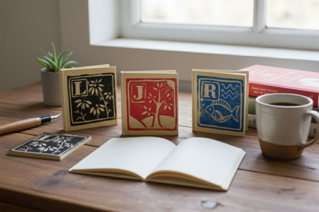 Initial Notebooks Linocut - 1 - Hands-on Activities to Introduce Engraving - 10doigts.com - Hands-on Activities to Introduce Engraving – 10doigts.fr