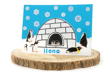 Little Penguins on the Ice Floe - 2 - Kids Crafts Winter - 10doigts.com - Kids Crafts Winter – 10doigts.fr