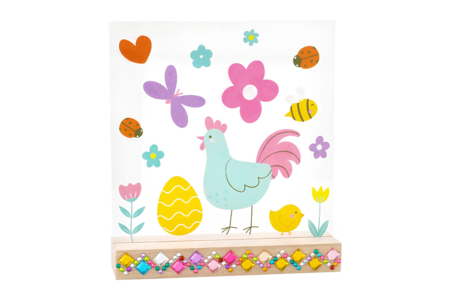 Easter Scene with Stickers - 2 - DIY Easter Crafts - 10doigts.com - DIY Easter Crafts – 10doigts.fr