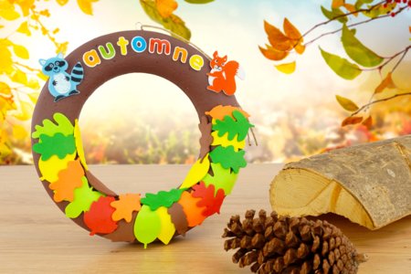 Actividad Infantil Corona Otoño - Actividades manuales Otoño – 10doigts.fr