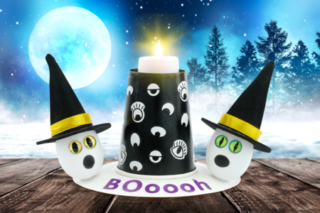 Mini Witch Hats - 6 Pieces - Halloween Creative Accessories – 10doigts.fr