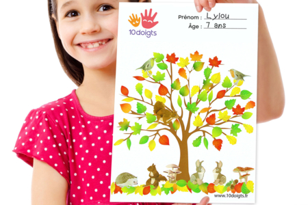 Leaf Stickers - 510 pcs - Season Stickers – 10doigts.fr