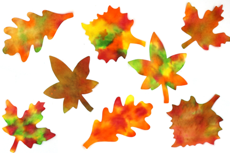 Autumn Leaves with Ink - 3 - Autumn Crafts - 10doigts.com - Autumn Crafts – 10doigts.fr
