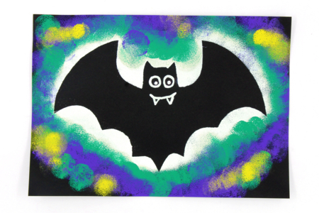 Halloween Craft Bat - Halloween Crafts – 10doigts.fr
