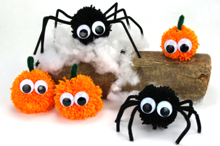 Tools for Making Pom Poms - 4 Pieces - Pom-Pom Makers & French Knitting Tools – 10doigts.fr