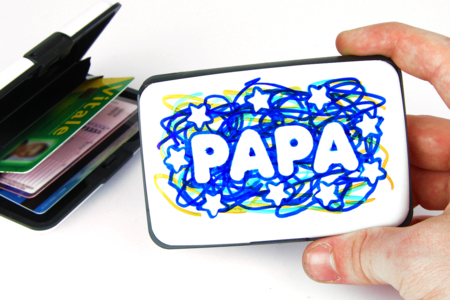 Actividad Manual Porta-Tarjetas PAPA - Manualidades día del padre – 10doigts.fr
