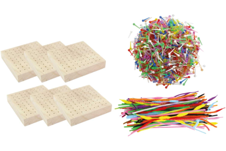 actividad motricidad fina - 6 soportes + accesorios - Kits educativos: el placer de aprender a través de la manipulación. – 10doigts.fr