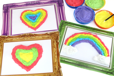 Fluffy Paint (Easy Recipe) - 5 - Craft Activities Painting: Creations for All Ages and All Desires - 10doigts.com - Craft Activities Painting: Creations for All Ages and All Desires – 10doigts.fr