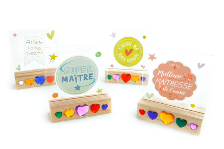 Thank You Trophy for Teachers, Assistants, Childcare Workers - 2 - Craft Activities for Teachers, ATSEM, AESH, Nannies... - 10doigts.com - Craft Activities for Teachers, ATSEM, AESH, Nannies... – 10doigts.fr
