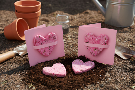 Actividades Corazones para Plantar San Valentín - Manualidades día de la madre – 10doigts.fr