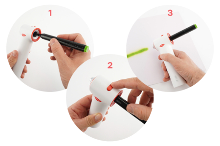 Electric Airbrush + 12 Alcohol Markers - 5 - Drawing Accessories - 10doigts.com - Drawing Accessories: Essential Tools for Young Artists – 10doigts.fr