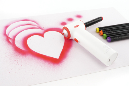 Electric Airbrush + 12 Alcohol Markers - 3 - Drawing Accessories - 10doigts.com - Drawing Accessories: Essential Tools for Young Artists – 10doigts.fr