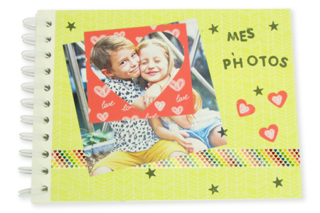 White Album, Spiral - 20 x 15 cm - 2 - Albums and Notebooks - 10doigts.com - Albums and Notebooks – 10doigts.fr