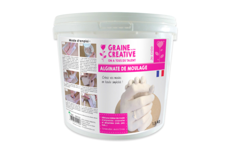 Molding Alginate - 1.5 kg - 1 - Imprints - Molding and Casting - 10doigts.com - Imprints - Molding and Casting – 10doigts.fr