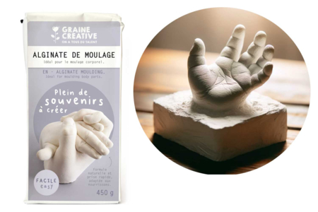 Fast Setting Alginate - 450 g - 1 - Imprints - Molding and Casting - 10doigts.com - Imprints - Molding and Casting – 10doigts.fr