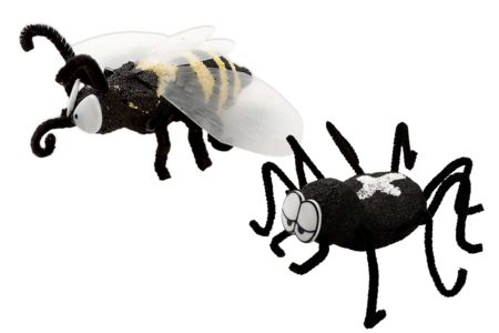 araña foam clay - Actividades manuales de modelado – 10doigts.fr