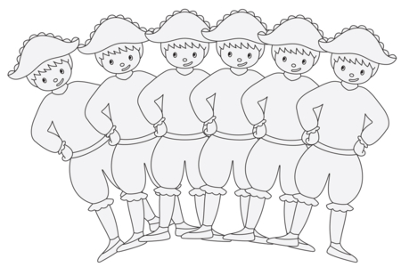 arlequín de papel - Kits creativos Carnaval - Actividades manuales y de bricolaje para Carnaval – 10doigts.fr