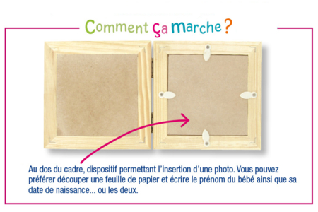 Wooden Diptych: Frame + Panel - 4 - Wooden Photo Frames - 10doigts.com - Wooden Photo Frames – 10doigts.fr