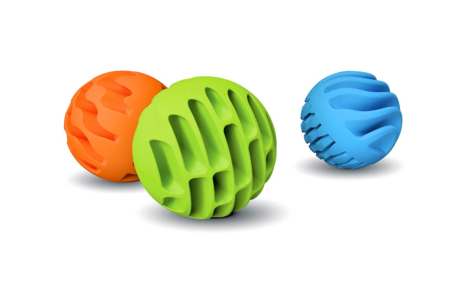 Bolas sensoriales - 3 unidads - Aprendizaje y manipulación – 10doigts.fr