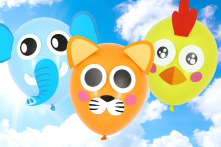 globos animales DIY niños - Actividades manuales Carnaval, Martes de Carnaval – 10doigts.fr