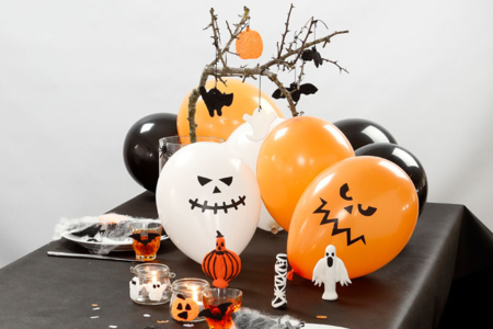 Halloween Color Balloons - 20 Pieces - 2 - Balloons, garlands, streamers - 10doigts.com - Balloons, garlands, streamers – 10doigts.fr