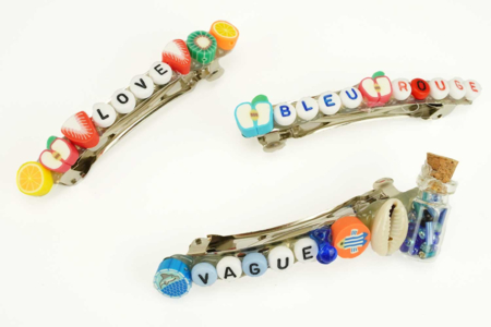 Metal Hair Clips - Available in Different Sizes - 4 - Hair Jewelry - Holders for Jewelry - 10doigts.com - Hair Jewelry - Holders for Jewelry – 10doigts.fr