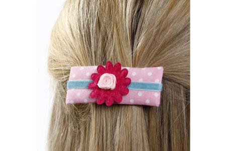 Fabric Flowers - 16 Pieces - 4 - Decorative Flowers and Leaves - 10doigts.com - Decorative Flowers and Leaves – 10doigts.fr