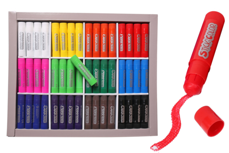 bastones de gouache sólido stick colores - Pintura gouache sólida – 10doigts.fr