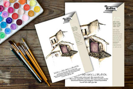 acuarelas - Papel Pinturas – 10doigts.fr