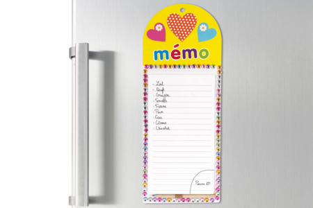 bloc note memo adhesivo fiesta de las madres - Bloc de notas – 10doigts.fr