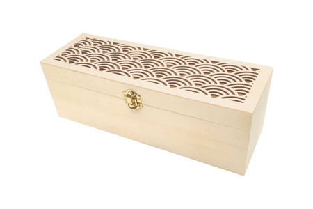 caja de té 4 compartimentos - Cajas de madera – 10doigts.fr