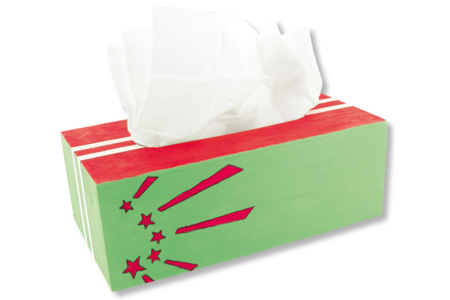 Caja de pañuelos en madera - Manualidades día de la madre – 10doigts.fr