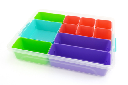 boite de rangement 11 compartiments - Organizadores de costura y joyería – 10doigts.fr