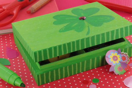 caja de madera 2 compartimentos  - Cajas de madera – 10doigts.fr