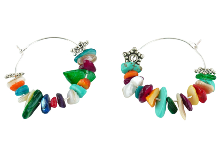 Stone Bead Set - 8 Colors - 2 - Natural Beads - 10doigts.com - Natural Beads – 10doigts.fr