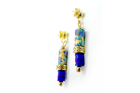 Earrings - 2 - Mother's Day Crafts - 10doigts.com - Mother's Day Crafts – 10doigts.fr