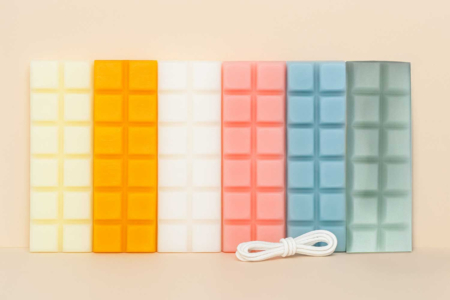 Vela moldeable - colores pastel - Ceras Velas – 10doigts.fr