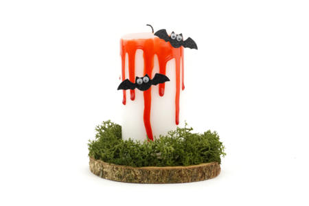 Halloween Candle - 2 - Halloween Crafts - 10doigts.com - Halloween Crafts – 10doigts.fr