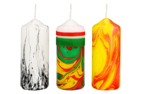 White Candles - 6 Pieces - 4 - Candle Waxes - 10doigts.com - Candle Waxes – 10doigts.fr