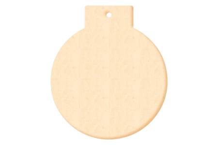 bola de madera - Bolas de Navidad DIY – 10doigts.fr