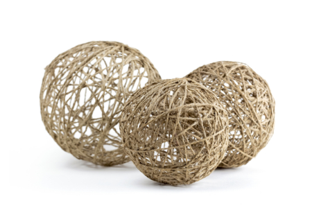 bola de yute de sisal - Cestería – 10doigts.fr