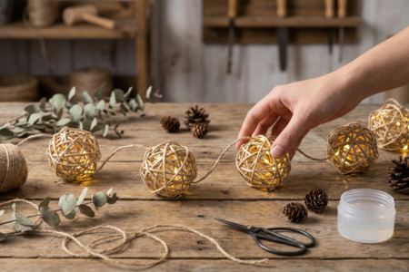 Rattan Balls - 10 Pieces - 2 - Wickerwork - 10doigts.com - Wickerwork – 10doigts.fr