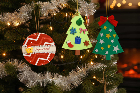 Wooden Ornaments to Decorate - Choose Your Shapes - 2 - Christmas Wooden Objects - 10doigts.com - Christmas Wooden Objects – 10doigts.fr