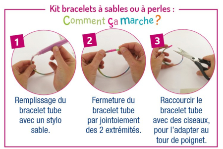 Fillable Tube Bracelets - 6 Pieces - 9 - Bracelets - 10doigts.com - Bracelets – 10doigts.fr