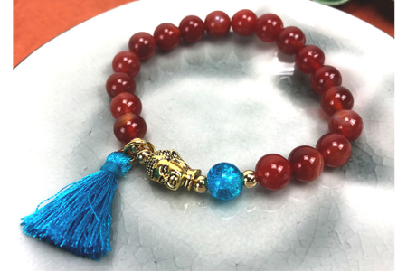 pulsera de ágata - Actividades manuales para la creación de tus joyas – 10doigts.fr